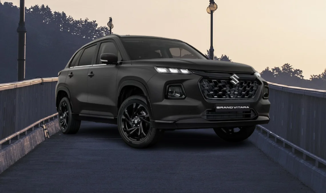 NEXA के 10 साल होने पर मारुती सुजुकी ने Grand Vitara PHANTOM BLAQ Edition लॉन्च किया - साथ में वेंटिलेटिड सीट्स, 360 डिग्री कैमरा और पैनोरमिक सनरूफ जैसे फीचर्स